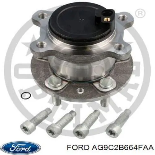 Маточини задніх коліс Ford AG9C2B664FAA ціна, від 62.25 USD