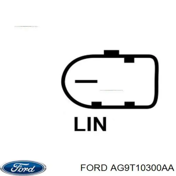 Генератор автомобільний Ford AG9T10300AA