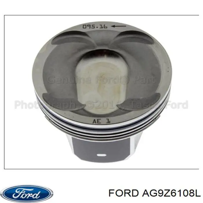 AG9Z6108L Ford Поршень без кілець
