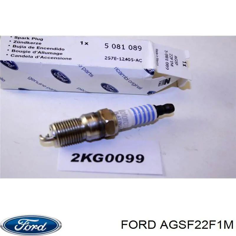 AGSF22F1M Ford Свіча запалювання