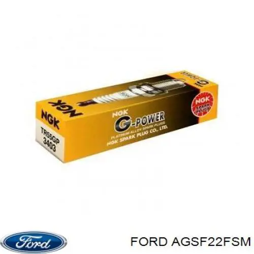 Свічки запалювання AGSF22FSM Ford
