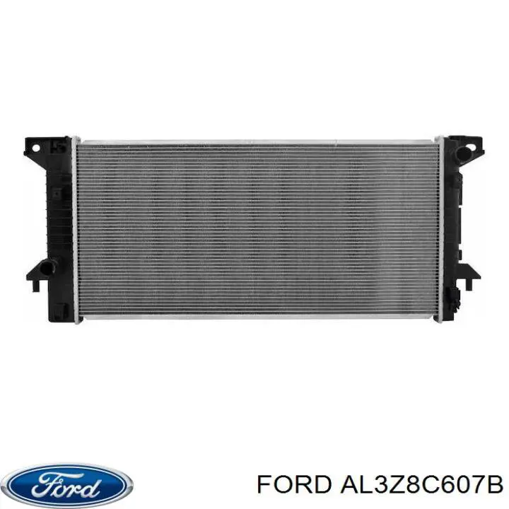 Купити RF355 Ford Дифузор радіатора охолодження, в зборі з двигуном і крильчаткою