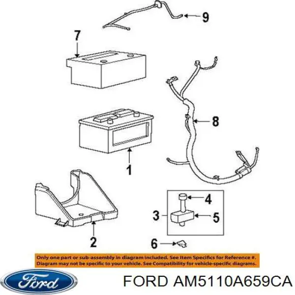 Купити AM5110A659CA Ford 