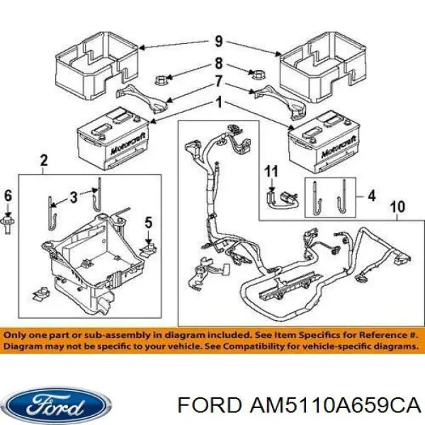 AM5110A659CA Ford 