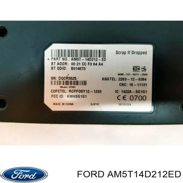  AM5T14D212ED Ford
