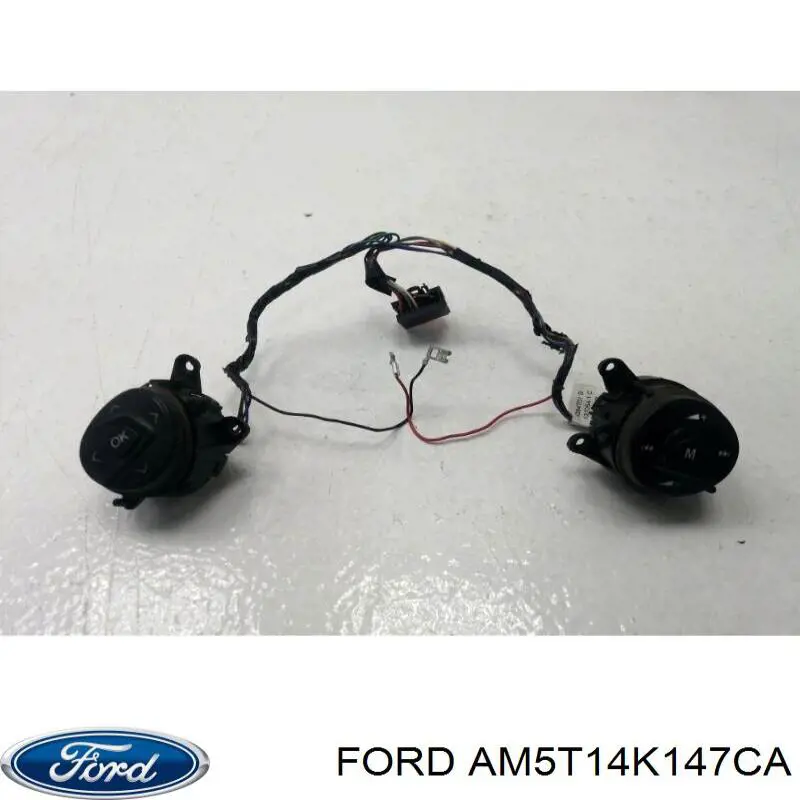 AM5T14K147CA Ford Блок кнопкових перемикачів кермового колеса