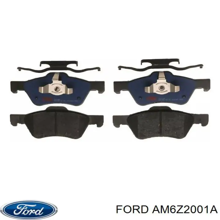 Купити AM6Z2001A Ford Колодки гальмівні передні, дискові