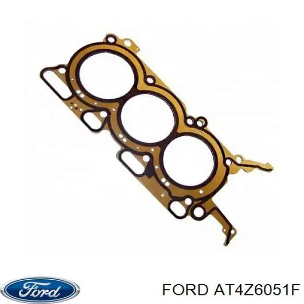 AT4Z6051F Ford прокладка головки блока циліндрів (гбц, ліва)