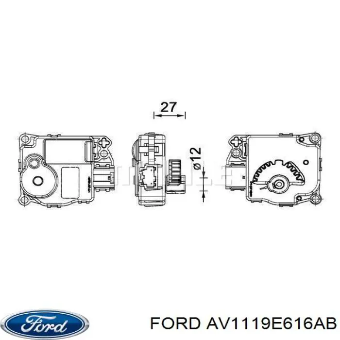 Купити AV1119E616AB Ford 