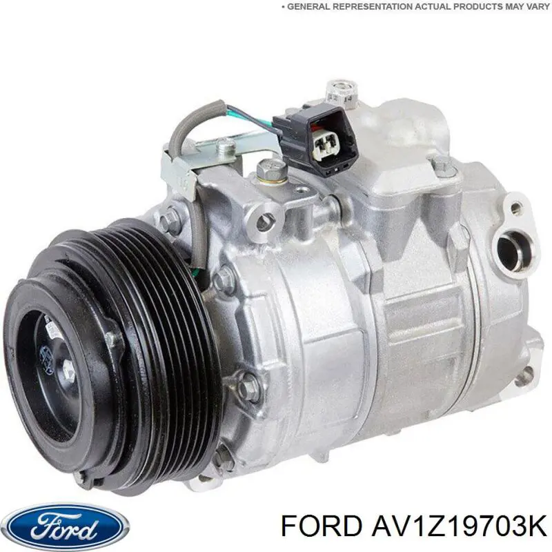 Компресор кондиціонера AV1Z19703K Ford