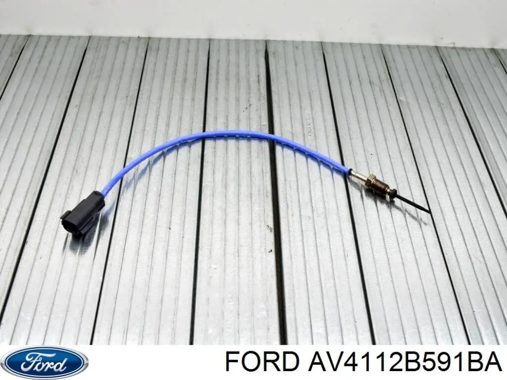 AV4112B591BA Ford Датчик температури відпрацьованих газів (ВГ), в каталізаторі