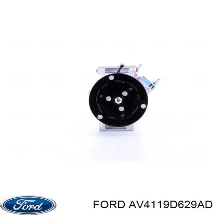 Компресор кондиціонера AV4119D629AD Ford