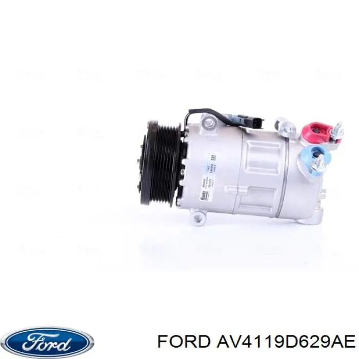 Компресор кондиціонера AV4119D629AE Ford