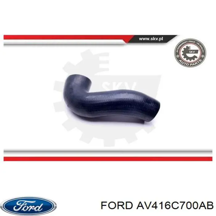 Шланг/патрубок интеркуллера Ford AV416C700AB ціна, від 30.58 USD