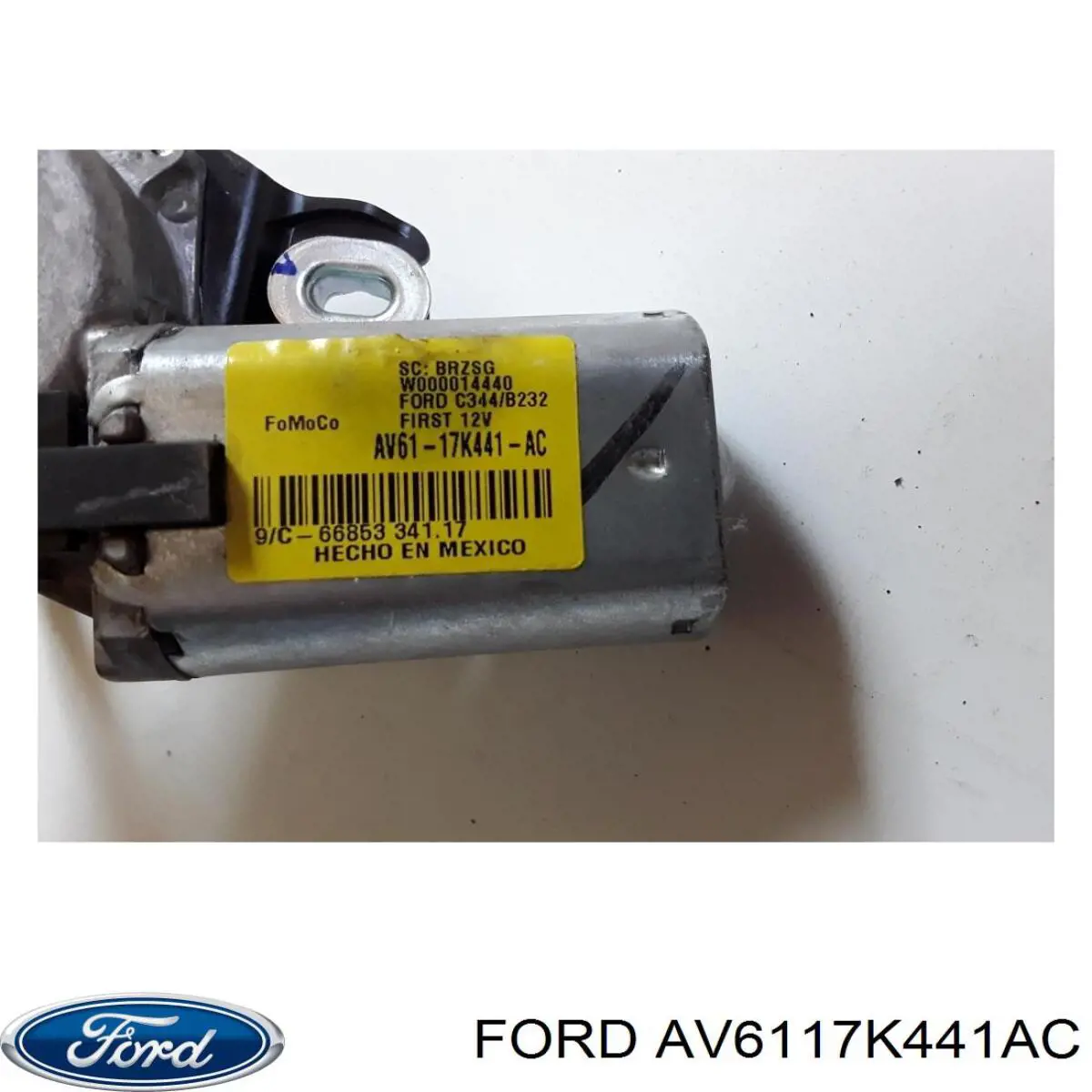 Склоочисник дверей задка Ford AV6117K441AC ціна, від 15.47 USD