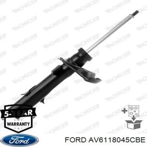 Амортизатор передній AV6118045CBE Ford