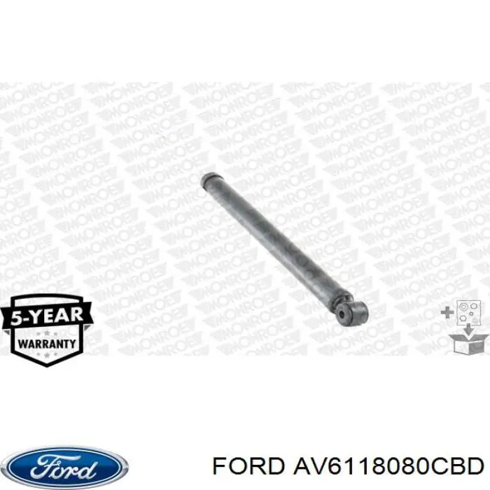 Амортизатор задній AV6118080CBD Ford