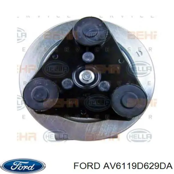 AV6119D629DA Ford компресор кондиціонера