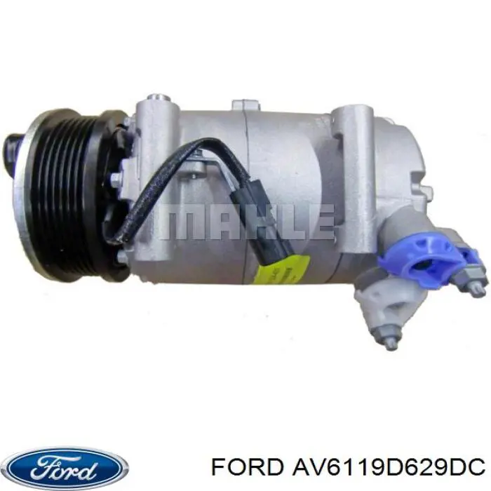 Компресор кондиціонера AV6119D629DC Ford