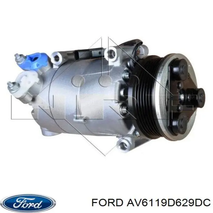 Компресор системи кондиціювання Ford AV6119D629DC ціна, від 154.67 USD
