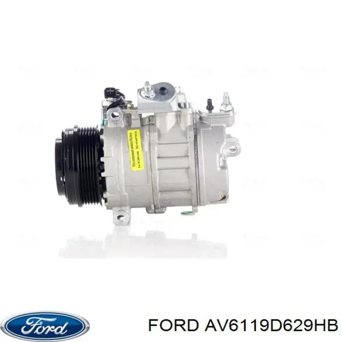 Компресор кондиціонера AV6119D629HB Ford