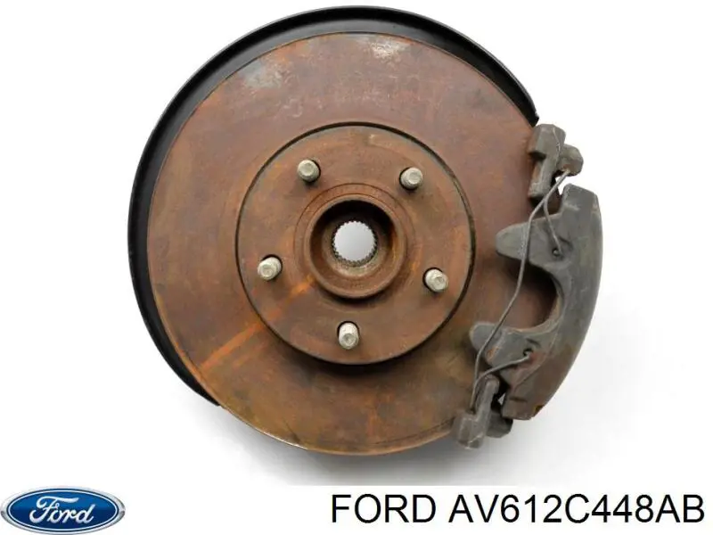 Захист гальмівного диска, переднього, правого Ford AV612C448AB ціна, від 17.27 USD