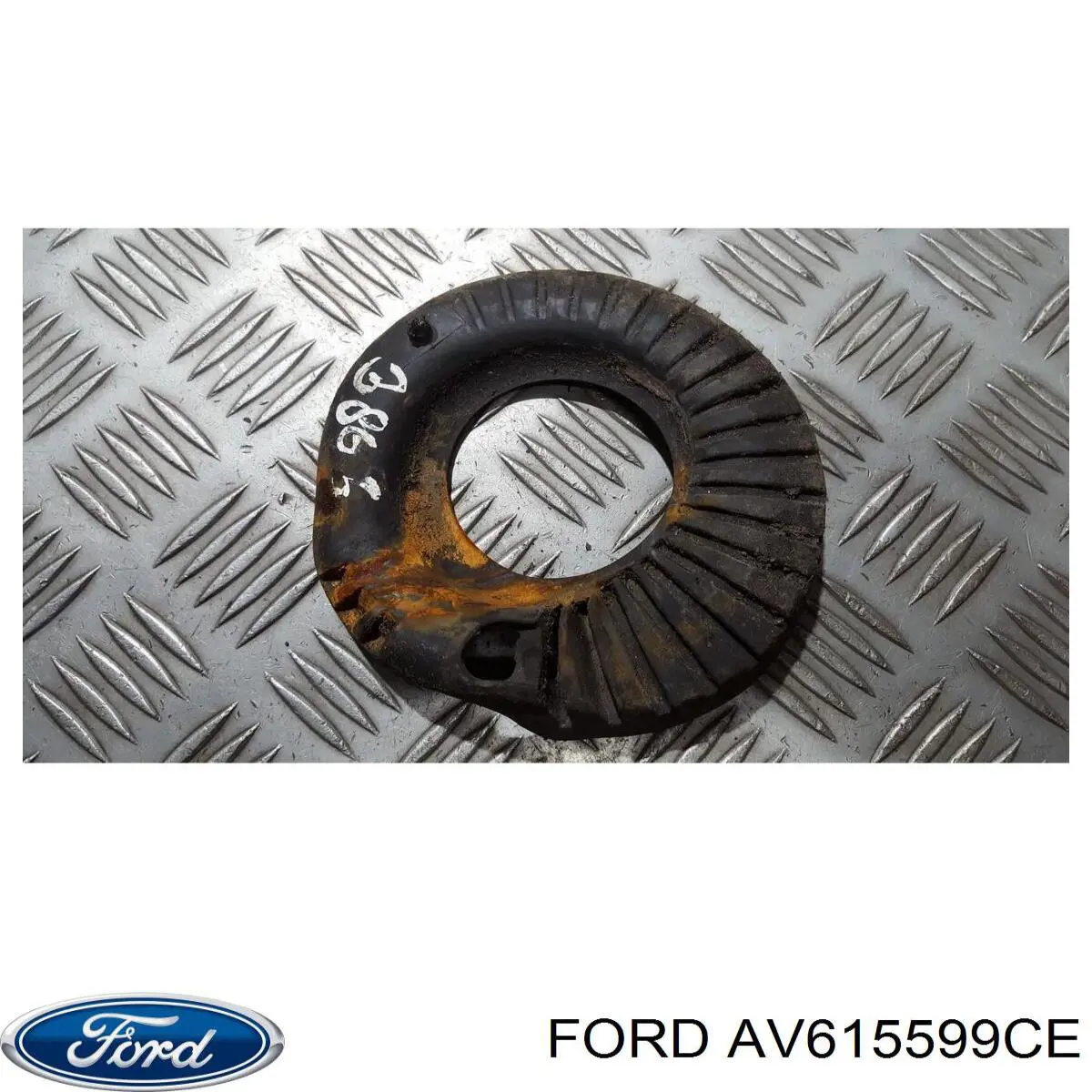 Проставка (гумове кільце) пружини задньої, нижня Ford AV615599CE ціна, від 5.87 USD