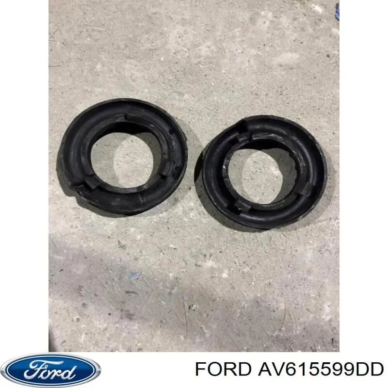 AV615599DD Ford Проставка (гумове кільце) пружини задньої, верхня