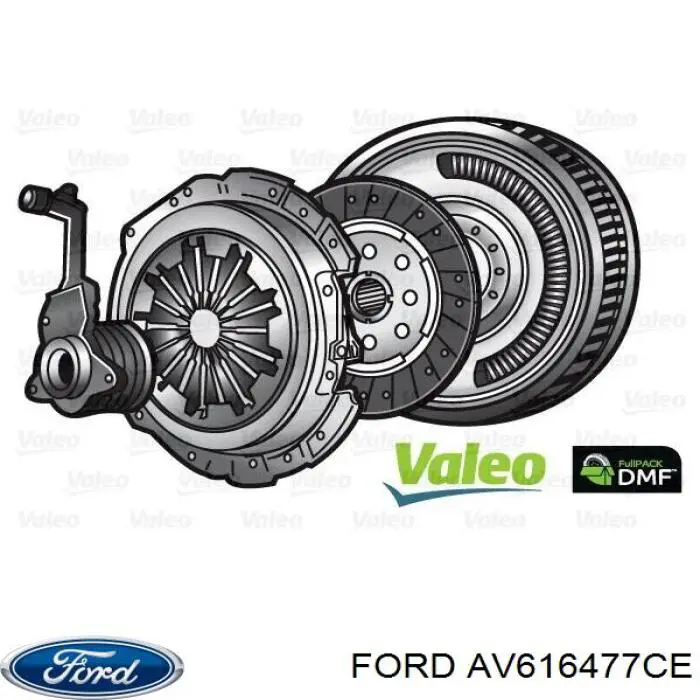 Маховик двигуна Ford AV616477CE ціна, від 307.58 USD
