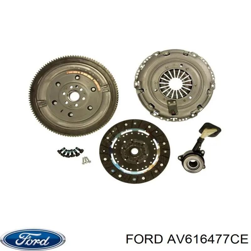 Маховик AV616477CE Ford