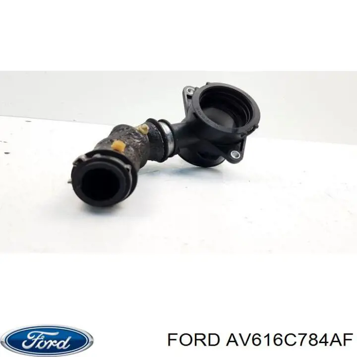 Патрубок повітряний, дросельної заслінки AV616C784AF Ford