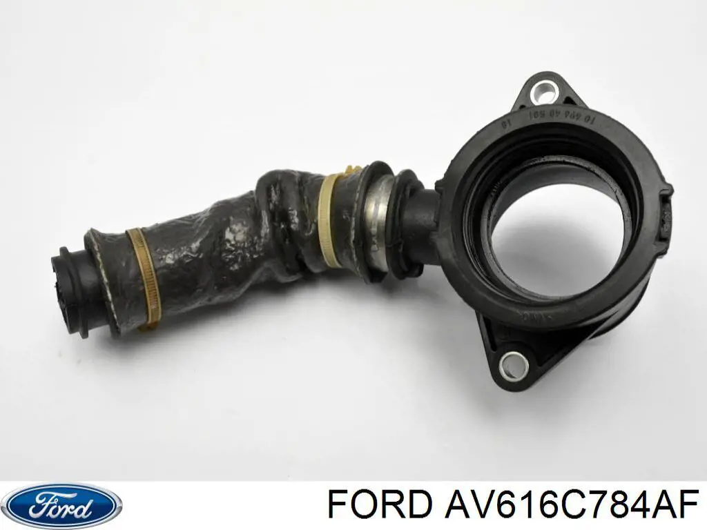 AV616C784AF Ford Патрубок повітряний, дросельної заслінки