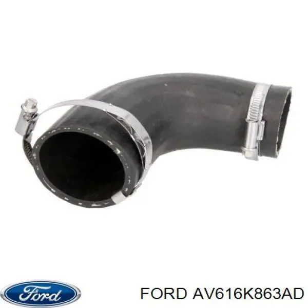 Шланг/патрубок интеркуллера AV616K863AC Ford