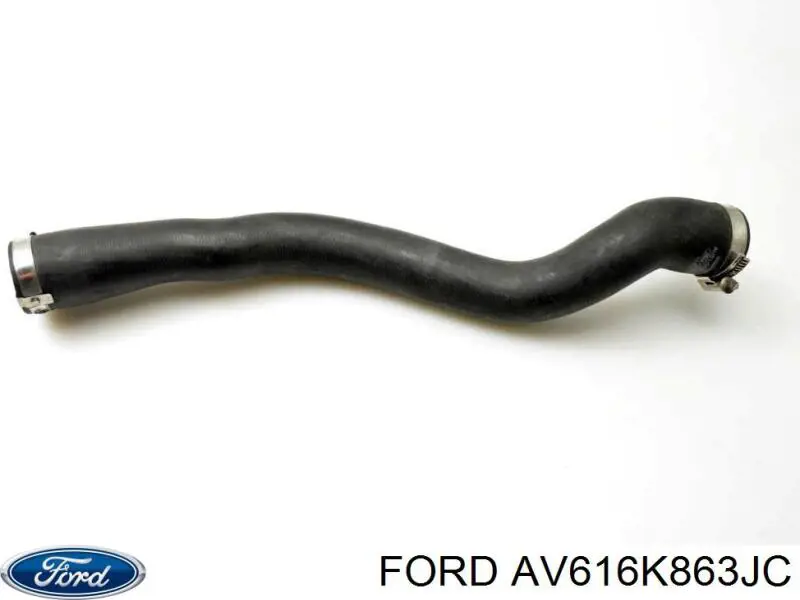 Шланг/патрубок интеркуллера Ford AV616K863JC ціна, від 19.57 USD