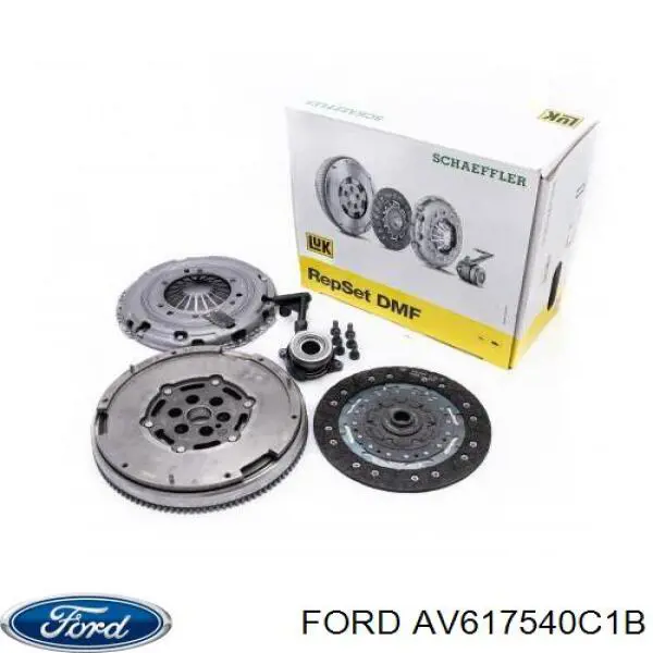 Комплект зчеплення (3 частини) Ford AV617540C1B ціна, від 85.45 USD