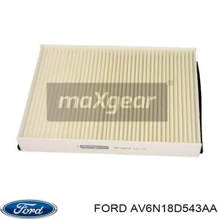 Купити AV6N18D543AA Ford Фільтр салону вугільний