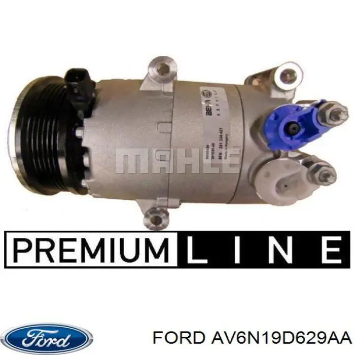 Купити AV6N19D629AA Ford Компресор кліматичної установки