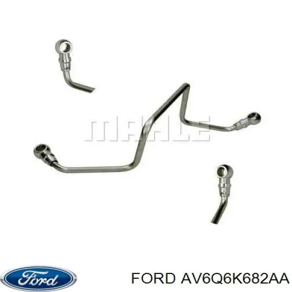 Турбіна Ford AV6Q6K682AA ціна, від 166.53 USD