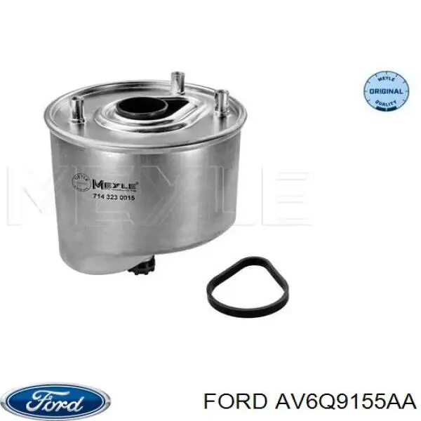 Купити AV6Q9155AA Ford Фільтр-відстійник палива грубої очистки