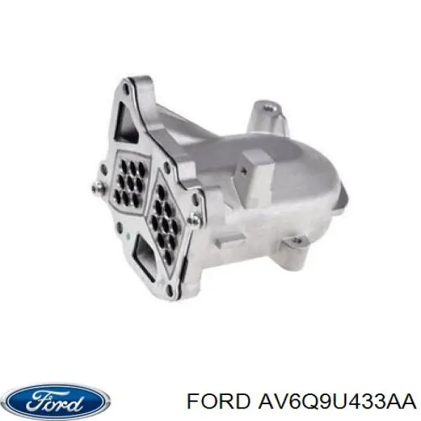 Радіатор системи EGR рециркуляції вихлопних газів Ford AV6Q9U433AA ціна, від 67.55 USD