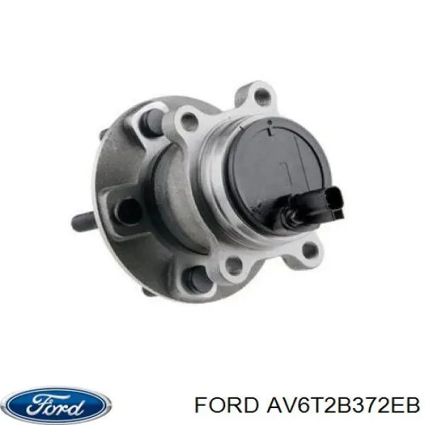 AV6T2B372EB Ford Маточина задня