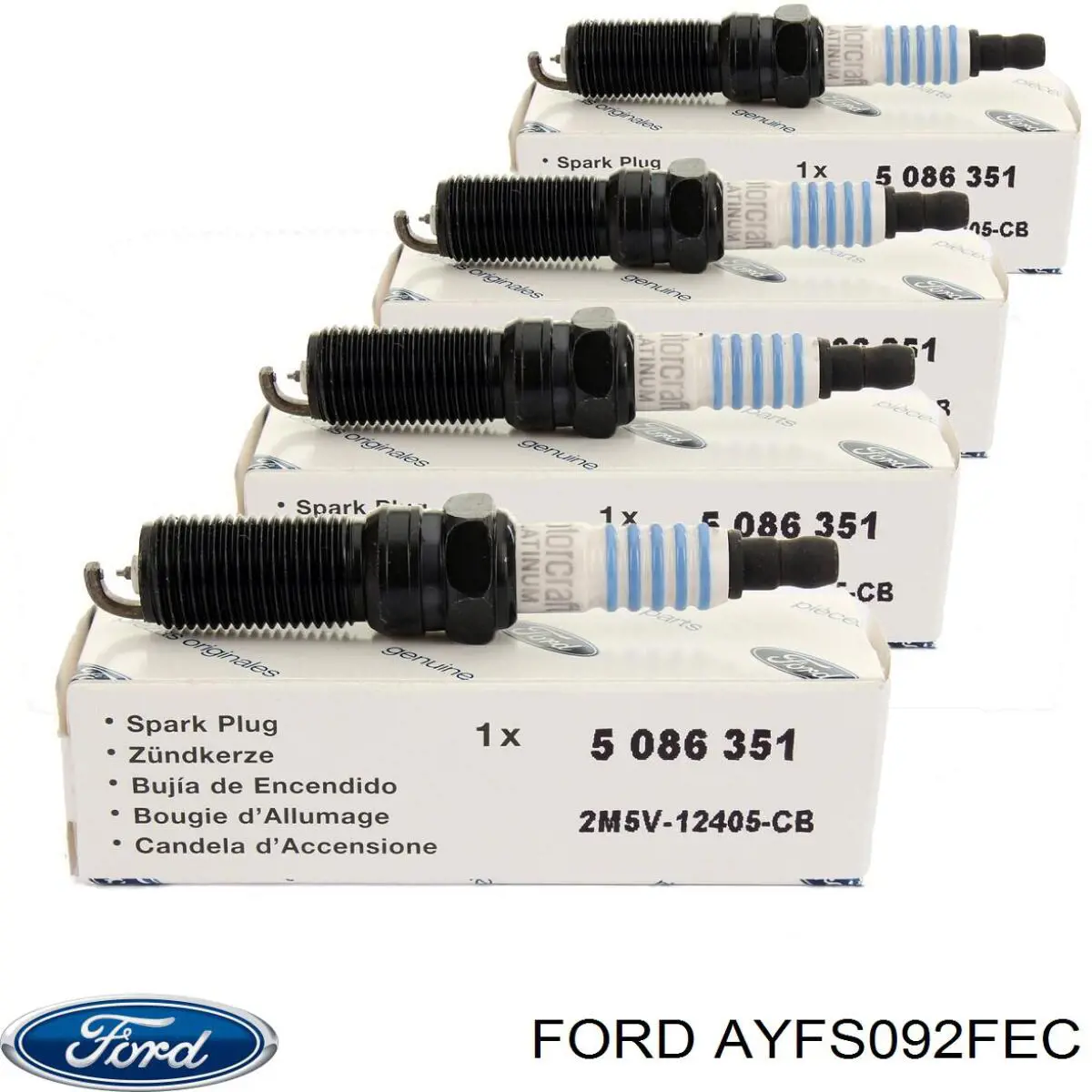 Свіча запалювання AYFS092FEC Ford