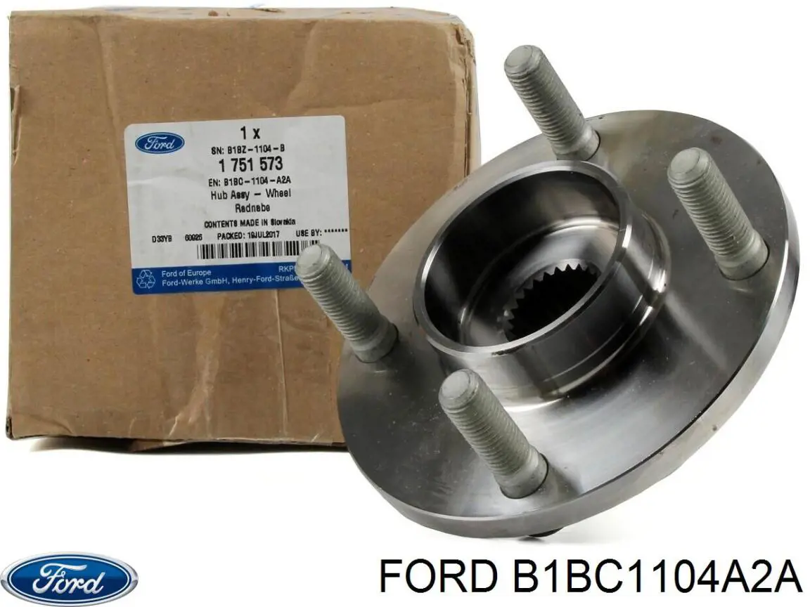 Маточина колеса передня Ford B1BC1104A2A ціна, від 29.49 USD