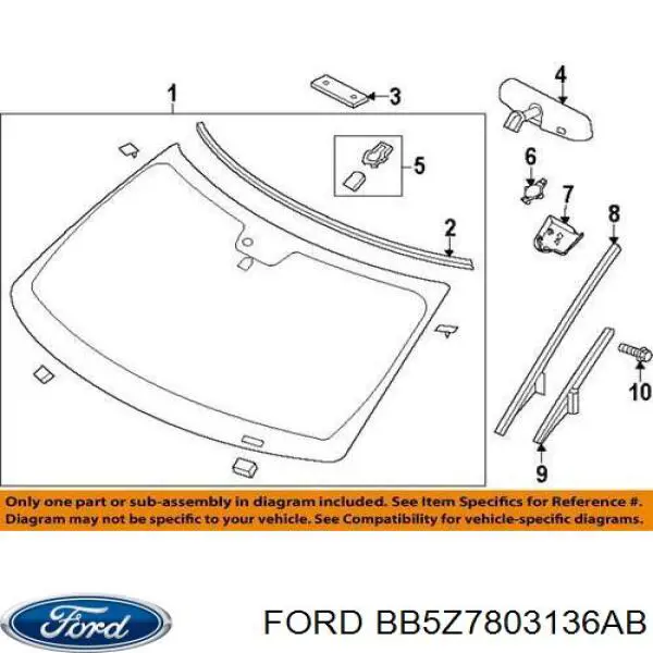  Ford BB5Z7803136AB ціна, від 50.68 USD