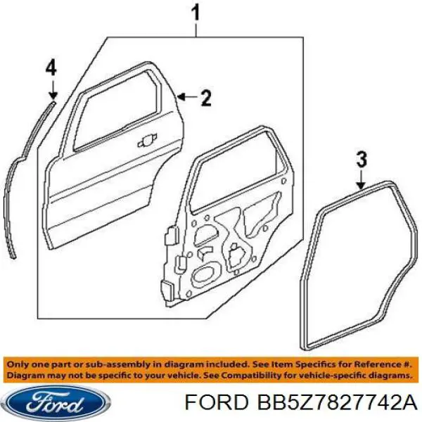  Ford BB5Z7827742A ціна, від 103.11 USD