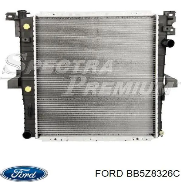 Накладка верхня передньої панелі/супорту радіатора Ford BB5Z8326C ціна, від 11.39 USD
