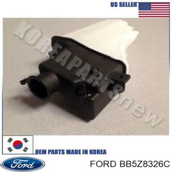 Купити BB5Z8326C Ford Накладка верхня передньої панелі/супорту радіатора