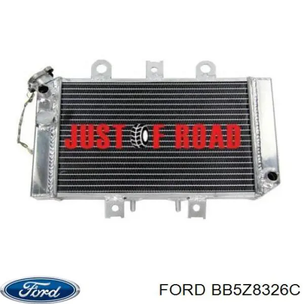 Накладка верхня передньої панелі/супорту радіатора BB5Z8326C Ford