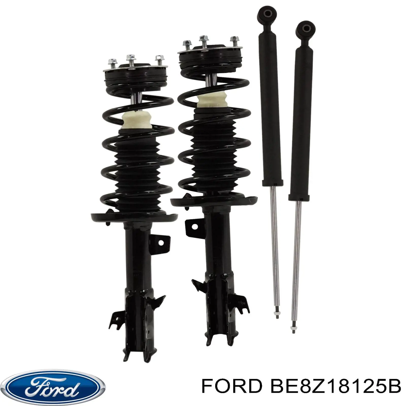 Купити BE8Z18125B Ford Стійка амортизатора задня