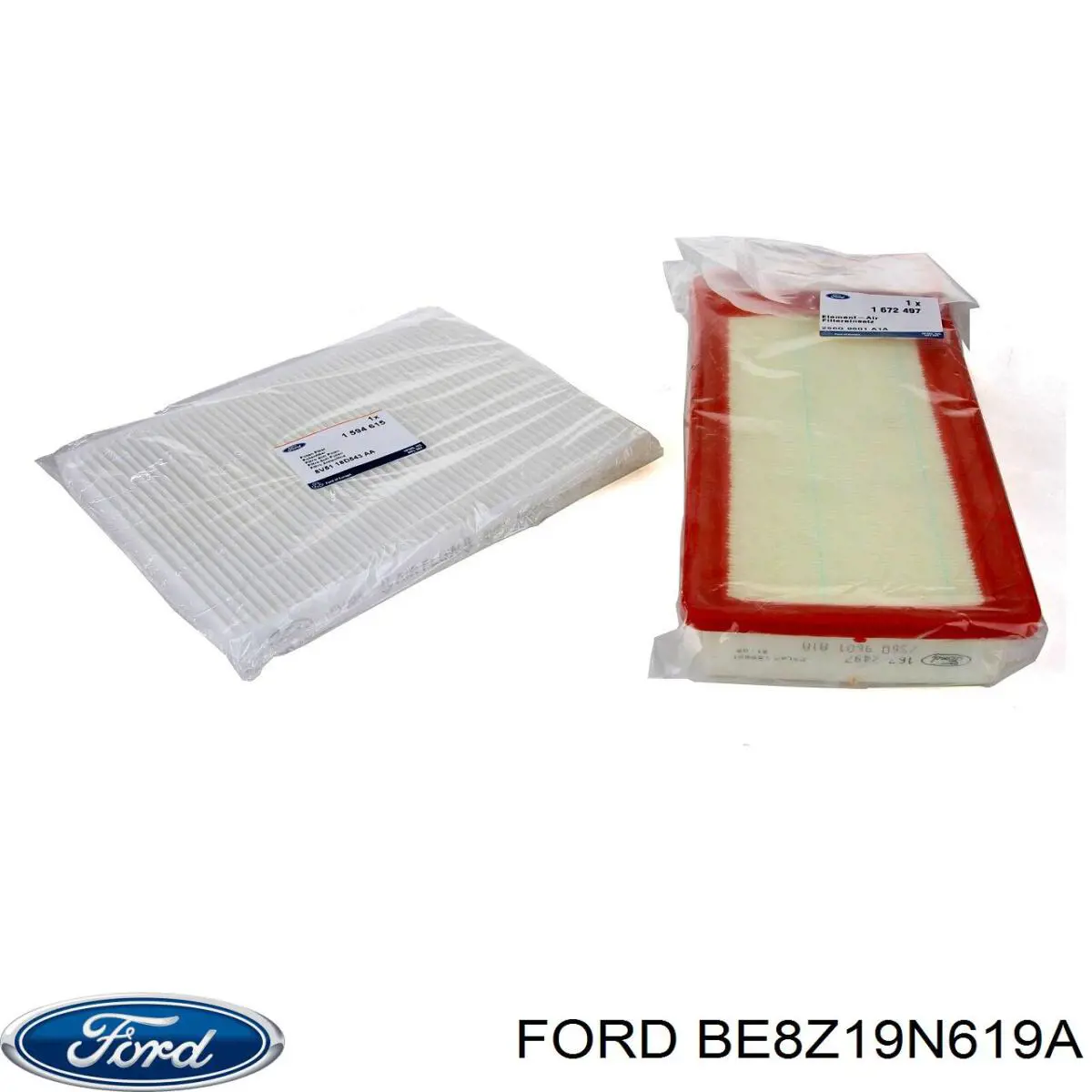 Купити BE8Z19N619A Ford Фільтр салону вугільний